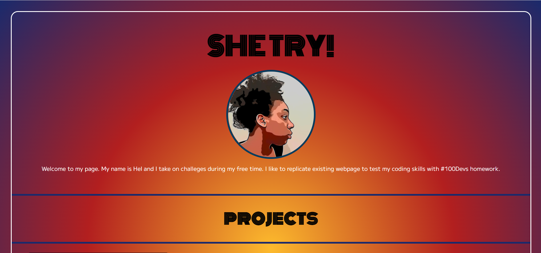 She Try -personal projects