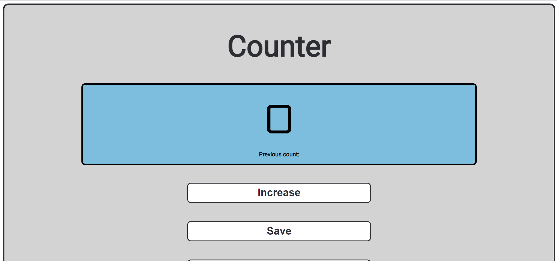 Counter clock